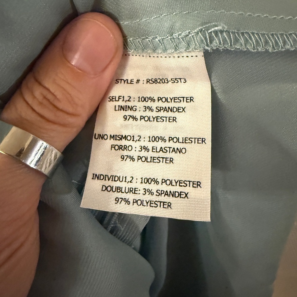 Ryu Elegant Mint Green Tulle Skirt size Medium - Picture 12 of 13